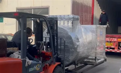 Tá an Ultra{0}}micrea-pulverizer á phacáil lena sheoladh go dtí an Téaváin.